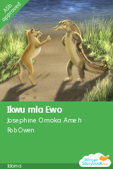 Cover of Ikwu mla Ewo, a Idoma picture book
