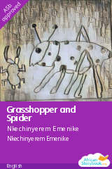 Cover of Grasshopper and Spider by Nkechinyerem Emenike