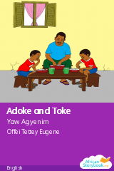 Cover of Adoke and Toke by Yaw Agyenim