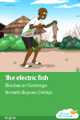 Cover of The electric fish by Almamy Niono, Afouchata Coulibaly, Sékou Fofana, Mamadou Diallo