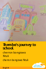 Cover of Themba's journey to school. by cherron bongiswa Ntuli