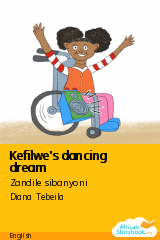 Cover of Kefilwe's dancing dream by Zandile sibanyoni