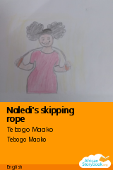 Cover of Naledi's skipping rope by Tebogo Maako