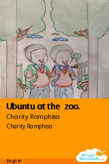 Cover of Ubuntu at the zoo. by Charity Ramphisa