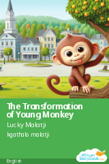 Cover of The Transformation of Young Monkey by Lucky Malatji