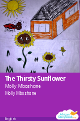 Cover of The Thirsty Sunflower by Molly Mboshane