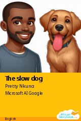Cover of The slow dog by Pretty Nkuna
