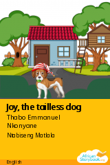 Cover of Joy, the tailless dog by Thabo Emmanuel Nkonyane