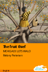 Cover of The fruit thief by MOKGADI LETSWALO