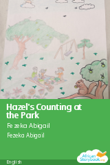 Cover of Hazel's Counting at the Park by Fezeka Abigail