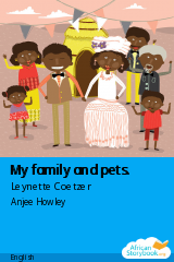 Cover of My family and pets. by Leynette Coetzer