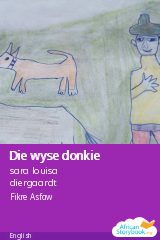 Cover of Die wyse donkie by Fikre Asfaw