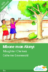 Cover of Mbone man Akinyi, a Tiv picture book