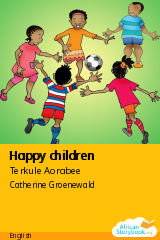 Cover of Happy children by Terkule Aorabee