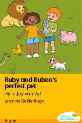 Cover of Ruby and Ruben's perfect pet by Kylie Jay van Zyl