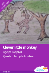 Cover of Clever little monkey by Agape Napiya