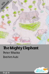 Cover of The Mighty Elephant by Peter Msaka