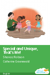Cover of Special and Unique, That's Me! by Shanaz Robson