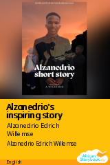 Cover of Alzanedrio's inspiring story by Alzanedrio Edrich Willemse