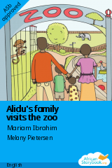 Cover of Alidu's family visits the zoo by Mariam Ibrahim