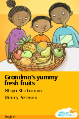 Cover of Grandma's yummy fresh fruits by Bhiya Khabonina