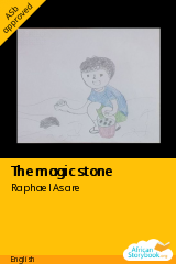 Cover of The magic stone by Raphael Asare