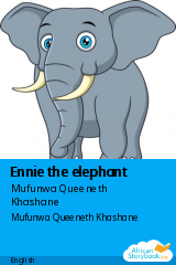 Cover of Ennie the elephant by Mufunwa Queeneth Khashane
