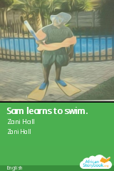 Cover of Sam learns to swim. by Zani Hall