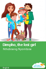 Cover of Dimpho, the lost girl by Nthabiseng Nyambose
