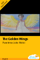 Cover of The Golden Wings by Puseletso Julia Moloi