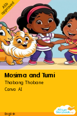 Cover of Mosima and Tumi by Thabang Thobane