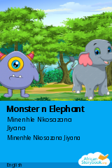 Cover of Monster n Elephant by Minenhle Nkosazana Jiyana