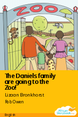 Cover of The Daniels family are going to the Zoo! by Lizaan Bronkhorst