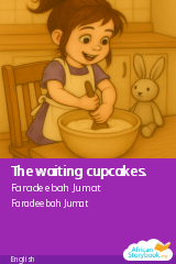 Cover of The waiting cupcakes. by Faradeebah Jumat