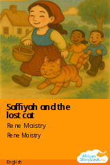 Cover of Saffiyah and the lost cat by Rene Maistry