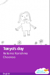 Cover of Tanya's day by Kelisma Karishma Choonoo