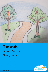 Cover of The walk by Zama Zwane