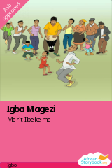 Cover of Ịgba Magezi, a Igbo picture book