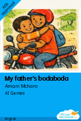 Cover of My father's bodaboda by Amani Mcharo