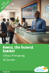 Cover of Kwesi, the honest banker by Ofosu Frimpong