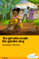 Cover of The girl who made the garden sing by Ritah Katetemera
