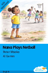 Cover of Nana Plays Netball by Peter Msaka