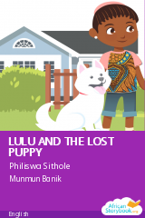 Cover of LULU AND THE LOST PUPPY by Philiswa Sithole