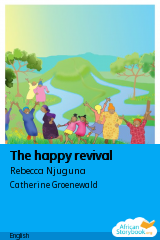 Cover of The happy revival by Rebecca Njuguna