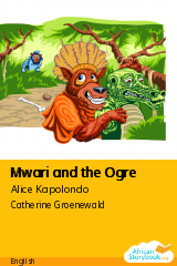 Cover of Mwari and the Ogre by Alice Kapolondo