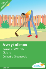 Cover of A very tall man by Cornelius Wambi Gulere