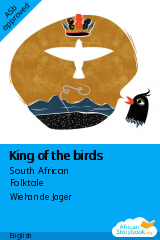 Cover of King of the birds by South African Folktale