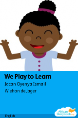 Cover of We Play to Learn by Jacan Oyenya Ismail
