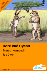 Cover of Hare and Hyena by Mutugi Kamundi