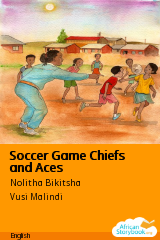 Cover of Soccer Game Chiefs and Aces by Letta Machoga